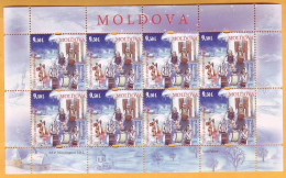 2015 Moldova Moldavie Moldau  Winter Customs And Traditions. Christmas. New Year  Sheet Mint  9.50. - Kerstmis