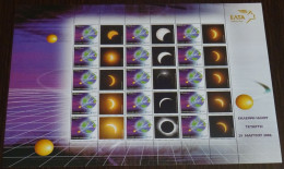 Greece 2006 Eclipse Of Sun Personalized Sheet MNH - Nuevos