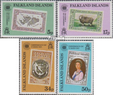 Falklandinseln 374-377 (kompl.Ausg.) Postfrisch 1983 Commonwealth Tag - Falklandinseln