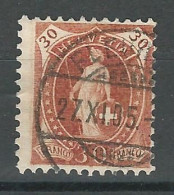 SBK 88A, Mi 76C O Fleurier - Used Stamps