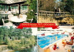 72681993 Hapert Het Vennenbos Bungalowpark Gaststaette Bruecke Swimmingpool Hape - Other & Unclassified