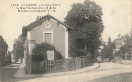 D9782 Clamart Rond Point De La Rue Chef De Ville - Clamart