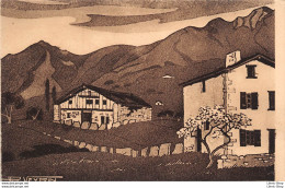 [64] SARE - PAYS BASQUE►PAYSAGE DE PRINTEMPS►D'APRÈS LE DESSIN DE PHILIPPE VEYRIN CPA ± 1910 ♥♥♥ - Sare