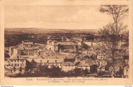 [43] YSSINGEAUX - Vue Générale Sud Ouest - Le Château - L'Eglise Et La Collège Cpa  1936 ♥♥♥ - Yssingeaux