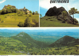 [43] QUEYRIÈRES - Vue Générale - Vue Panoramique Sur Moudeyres - Orgues Basaltiques Du Rocher CPSM ♥♥♥ - Other & Unclassified