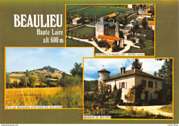 [43] BEAULIEU - Multivues - Château D'Adiac, Site De Recours, Manoir De Mounès Cpsm GF ± 1970 ♦♦♦ - Other & Unclassified