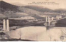 [43]  BEAUZAC - Lieu-dit BRANSAC - La Gare De Beauzac - Ligne Chemin De Fer Le Puy-St-Etienne Cpa ± 1920 ♦♦♦ - Autres & Non Classés