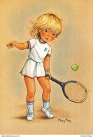 Illustrateur MARY MAY - Jeune Fille Jouant Au Tennis ♥♥♥ - Other & Unclassified