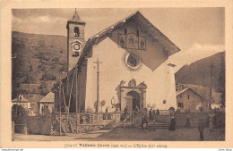 [73]  Valloire - L'Eglise - La Sortie De Messe -  A. Hourlier, 5, Rue Genissieu Grenoble Cpa ± 1930 ♥♥♥ - Autres & Non Classés