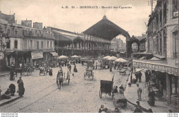 [33] BORDEAUX - MARCHÉ DES CAPUCINS "CHARCUTERIE DE TOURS LOUIS BRIAU "ÉDIT. A.H. 64 CPA ± 1910 ♥♥♥ - Bordeaux