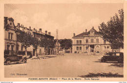 [69]  Pierre Bénite - Place De La Mairie - École De Garçons - Automobiles - Editions COMBIER Cpa ♥♥♥ - Pierre Benite