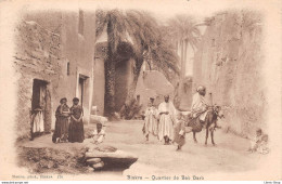 Algérie  -  Biskra - Quartier De Bab Darb. Maure, Photo. Biskra - Cpa 1911 ♥♥♥ - Biskra