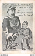 POLITIQUE SATIRIQUE -ILLUSTRATEUR NEMO - MAURICE ROUVIER ET THÉOPHILE DELCASSÉ AFFAIRES ÉTRANGÈRES CPA 1905 ♦♦♦ - Humoristiques