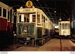 [75] MUSÉE DES TRANSPORTS URBAINS DE PARIS -TRAMWAY -REMORQUE UNIFIÉE  DE LA T.C.R.P. (1924) - CPM ♥♥♥ - Museen