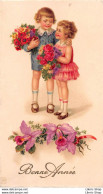Mignonnette 110X60 " Bonne Année Nouvel An Enfants Décors Floral "  ♥♥♥ - New Year