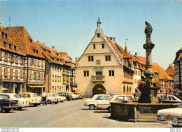 [67] OBERNAI - LA FONTAINE SAINTE-ODILE - LA HALLE AUX BLÉS - AUTOMOBILES - ÉDITIONS CAP N°2427cpsm ± 1970 ♦♦♦ - Obernai