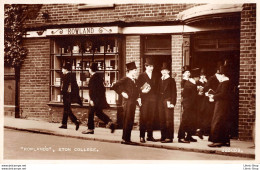 UK - ETON - BERKSHIRE - «ROWLANDS» -ETON COLLEGE -VALENTINE & SONS LTD. DUNDEE AND LONDON - OLD POSTCARD ♥♥♥ - Otros & Sin Clasificación