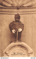 BELGIQUE BELGIË►BRUXELLES►±1910►MANNEKEN-PIS EN SOLDAT BELGE►N°17►SÉRIE 20►ÉDIT. ERN THILL, BRUXELLES ♥♥♥ - Monumenten, Gebouwen