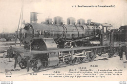 TRAIN -LES LOCOMOTIVES FRANCAISES (EST) - MACHINE N°4115 - TYPE «CONSOLIDATION»►ÉDIT. F.F PARIS N°117 CPA ♥♥♥ - Trains