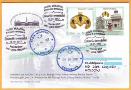 2017 Moldova Moldavie Moldau. FDC "Ancient Vestiges Of The Treasure Of The Republic Of Moldova." - Moldova