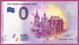 0-Euro XEKH 2019-1 WELTERBE AACHENER DOM - Privéproeven