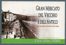 °°° Cartolina - Sora Gran Mercato Del Vecchio E Dell'antico - Nuova °°° - Frosinone