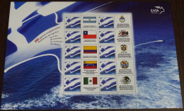 Greece 2010 Bicentenary Of Independence Of Latin America Personalized Sheet MNH - Nuovi