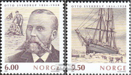 Norwegen 1502-1503 (kompl.Ausg.) Postfrisch 2004 Otto Sverdrup - Unused Stamps