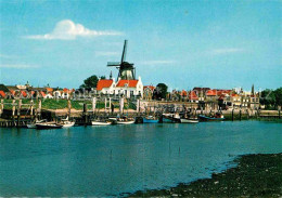 72680927 Zierikzee Haven Hafen Fischkutter Windmuehle Zierikzee - Andere & Zonder Classificatie