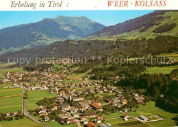 72680631 Kolsass Fliegeraufnahme Mit Kellerjoch Kolsass - Sonstige & Ohne Zuordnung