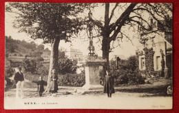 CPA Abîmée - Guny - Le Calvaire - Sonstige & Ohne Zuordnung