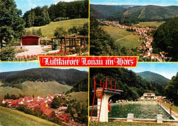 72679678 Lonau Kurpark Konzertpavillon Panorama Luftkurort Freibad Schwimmbad He - Herzberg