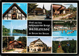 72679670 Braunlage Glockenspiel Strassenpartien Kurgastzentrum Waldschwimmbad Wu - Autres & Non Classés