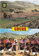 BOLIVIE. COCHABAMBA (ENVOYE DE)..SUCRE " TARABUCO VISTA. CARNAVAL " .ANNEE 1984 + TEXTE - Bolivië