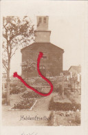 / 55 / - IVOIRY   Kirche Und Heldenfriedhof Cimetière Carte Photo Allemande 1° Guerre - Autres & Non Classés