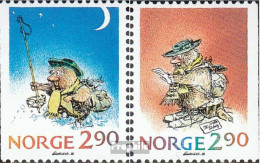 Norwegen 1007-1008 (kompl.Ausg.) Postfrisch 1988 Weihnachten - Ungebraucht