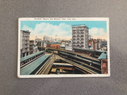 Chatham Square And Bowery, New York City Carte Postale Postcard - Autres & Non Classés