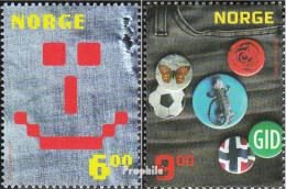 Norwegen 1511-1512 (kompl.Ausg.) Postfrisch 2004 Kinder Und Jugend - Unused Stamps