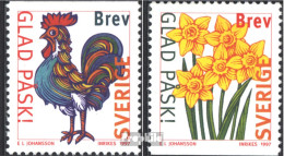 Schweden 1992-1993 (kompl.Ausg.) Postfrisch 1997 Ostern - Nuovi