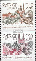 Schweden 1395-1396 (kompl.Ausg.) Postfrisch 1986 NORDEN 86 - Ongebruikt
