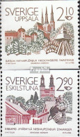 Schweden 1395-1396 (kompl.Ausg.) Postfrisch 1986 NORDEN 86 - Neufs