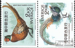 Schweden 2004-2005 Paar (kompl.Ausg.) Postfrisch 1997 Fasane - Unused Stamps