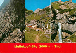 72677676 Muttekopfhuette Berghaus Lechtaler Alpen Wasserfall Muttekopfhuette - Sonstige & Ohne Zuordnung