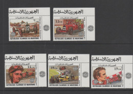 Mauretanien, Michel-Nr. 749-753 Postfrisch**, 1982, Automobile - Mauritanie (1960-...)
