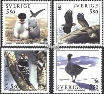 Schweden 1847-1850 (kompl.Ausg.) Postfrisch 1994 Naturschutz: Vögel - Ungebraucht