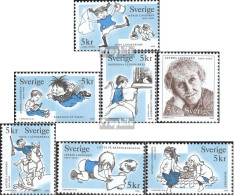 Schweden 2275-2281 (kompl.Ausg.) Postfrisch 2002 Asrid Lindgren - Unused Stamps