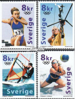 Schweden 2182-2185 (kompl.Ausg.) Postfrisch 2000 Sommerolympiade - Nuovi