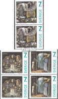 Schweden 2001Do/Du-2003Do/Du Paare (kompl.Ausg.) Postfrisch 1997 Sagen Und Legenden - Unused Stamps