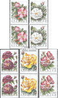 Schweden 1823Do/Du-1827Do/Du Paare (kompl.Ausg.) Postfrisch 1994 Rosen - Nuevos