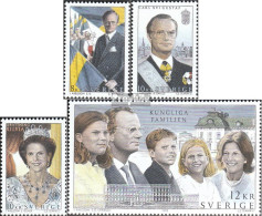 Schweden 1793-1796 (kompl.Ausg.) Postfrisch 1993 Königl. Familie - Unused Stamps